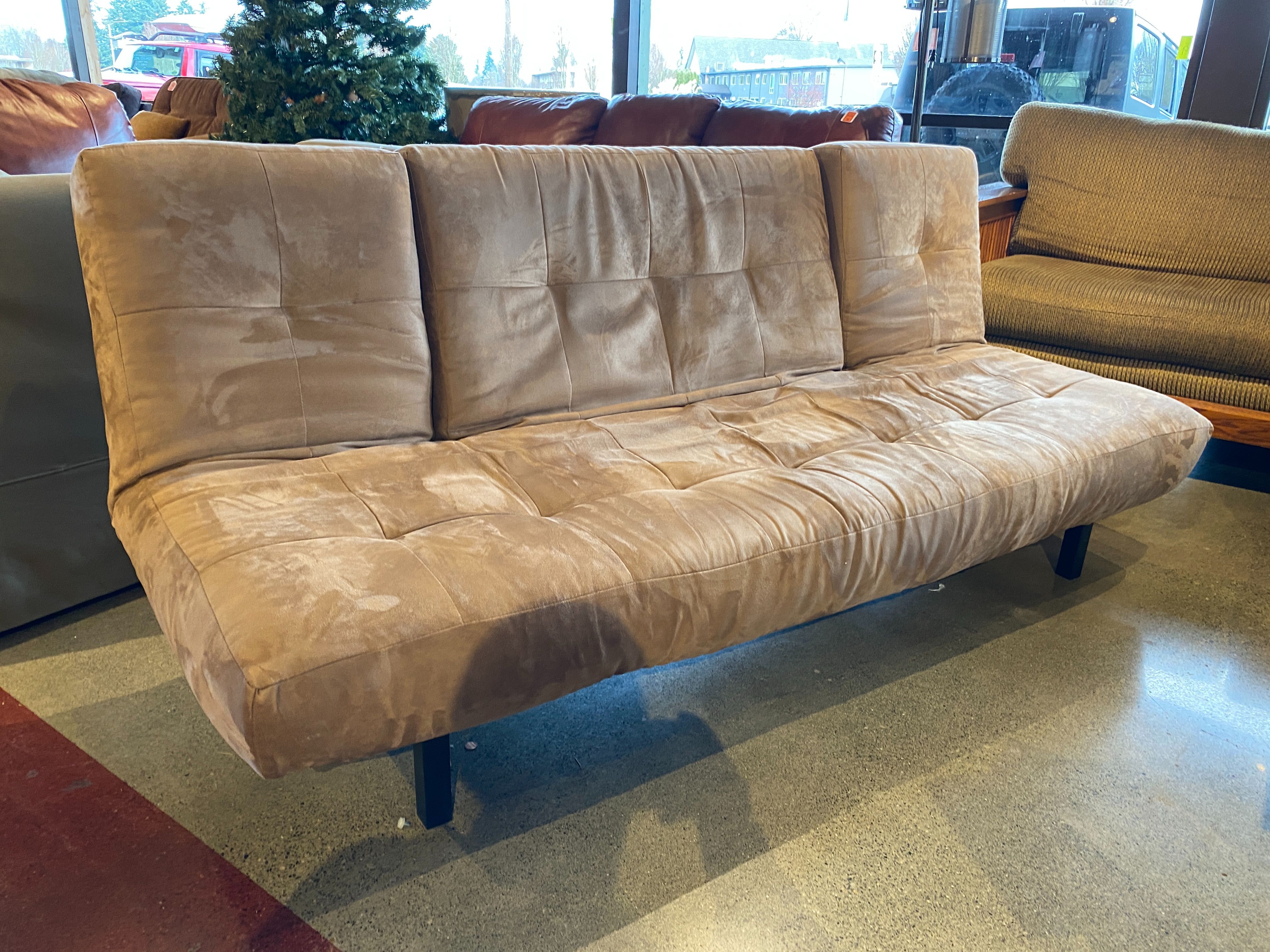 Versatile Tan Futon Couch