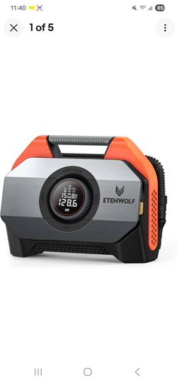 ETENWOLF VORTEX S6 Tire Inflator Portable Air Comoressor for Heavy-Duty Vehicle