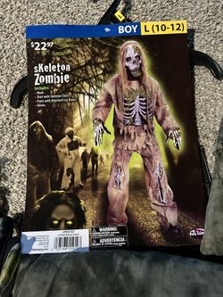 Skeleton zombie Costume