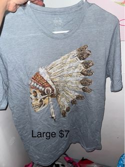 Unisex Native American feathered shirt