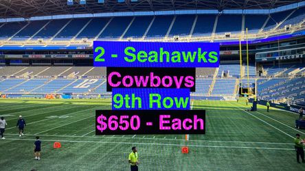 Seahawks Cowboys Tickets