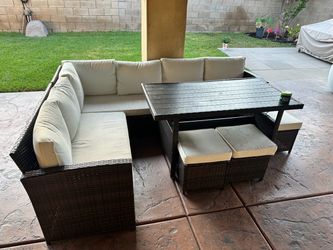 Outdoor patio set