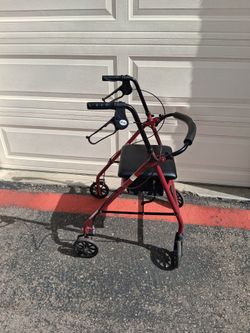 Driver 4 wheel rollater, Walker.