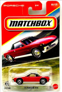 Matchbox '71 Porsche 914 Die-Cast Car