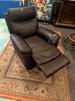 2 reclining chairs armrests are peeling FREE