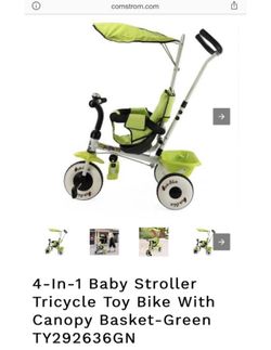 Baby stroller bike
