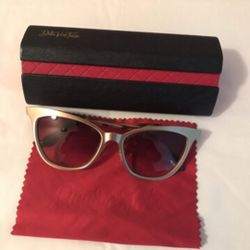 AUTHENTIC, DITA VON TEESE, WOMEN’S GILDED LILY DESIGNER SUNGLASSES