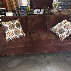Sofa and love seat $649
