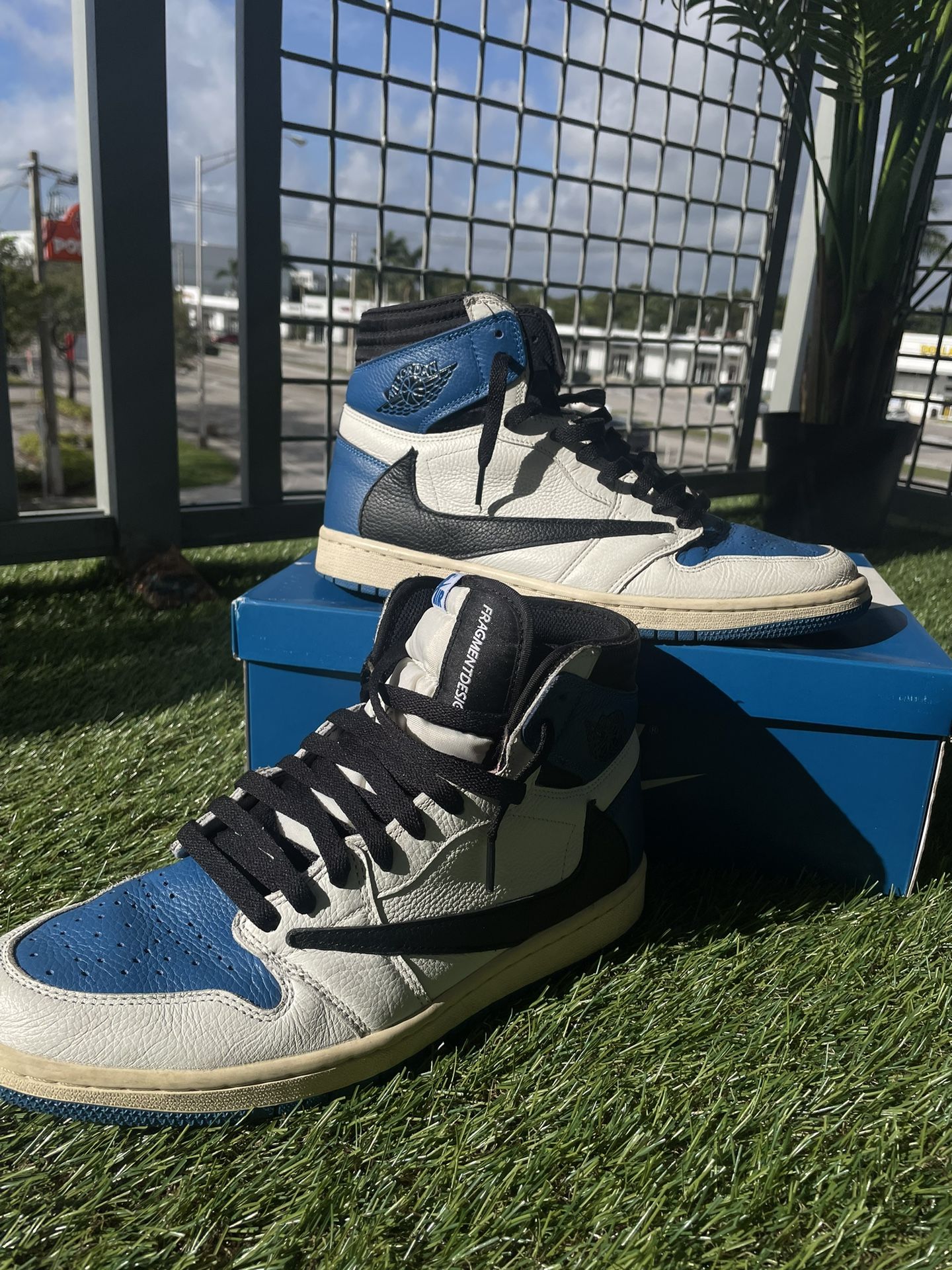Size: 10 Travis Scott Air Jordan 1 - Fragment x Travis Scott High OG SP