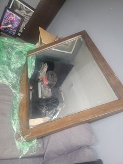 Samuel Lawrence Dakota Landscape Mirror in Rustic Amber