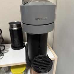 nespresso machine and frother