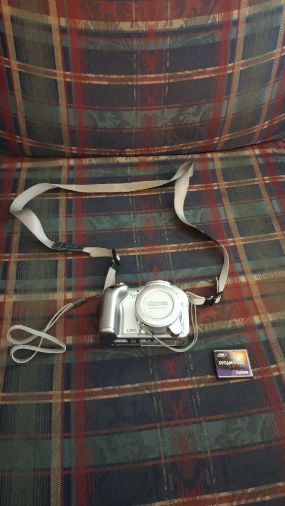 Canon Power Shot silver Digital Camera S1 IS Canon Ultrasonic Tested