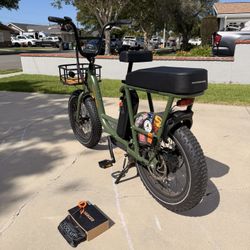RadRunner™ Electric Cargo Utility Bike w/OEM Accessories