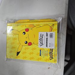 Pikachu Journal Set 
