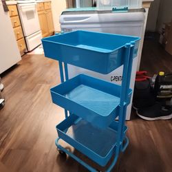 Rolling 3-tier Craft Cart 