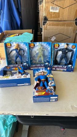 Collectible toys, Superman and fantastic 412 inch figure
