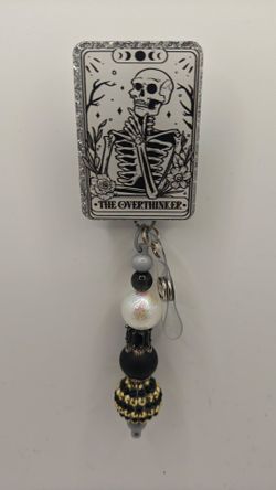 'The Overthinker' Slide On Badge Reel