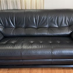 Leather Couch (2 Pieces) 
