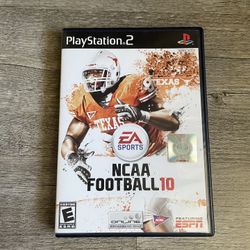 NCAA Football 10 Playstation 2 PS2