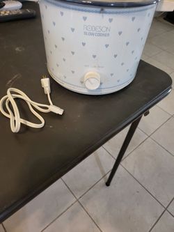 Robeson Slow Cooker with Heart Pattern