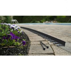 Paver Edging - 96 ft. Professional Grade with 96 spikes Concrete or Brick pavers – Driveway or Walkway applications, New in Box
