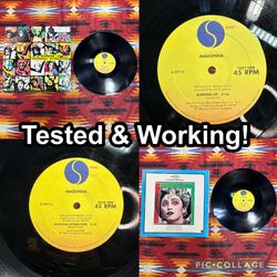 Madonna “Burning Up/Physical Attraction” Maxi-Single 12” Sire 0-29(contact info removed)