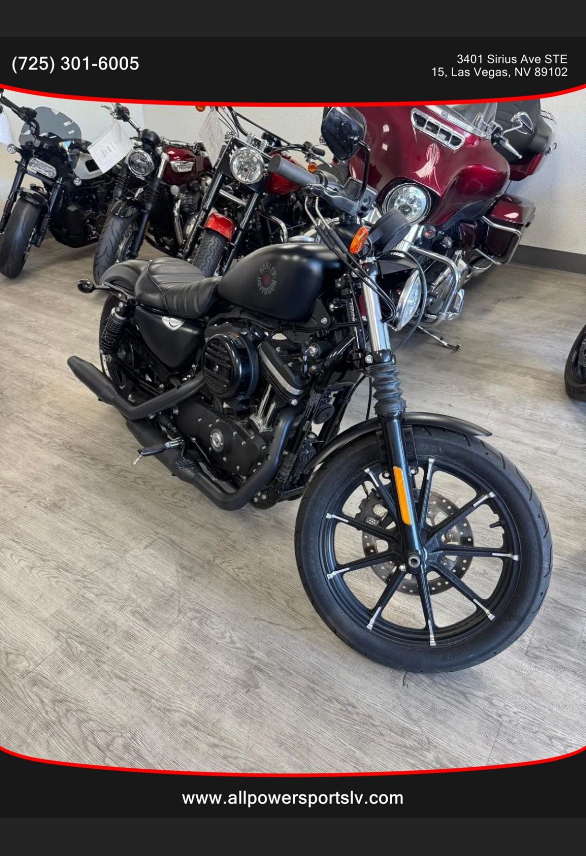 2021 Harley Davidson Sportster Iron 883
