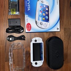 Ps Vita -1000 White (MODDED ) 