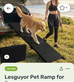 Brand new in the box- Dog ramp heavy duty
