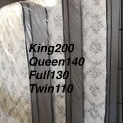Mattresses King Queen Full Twin