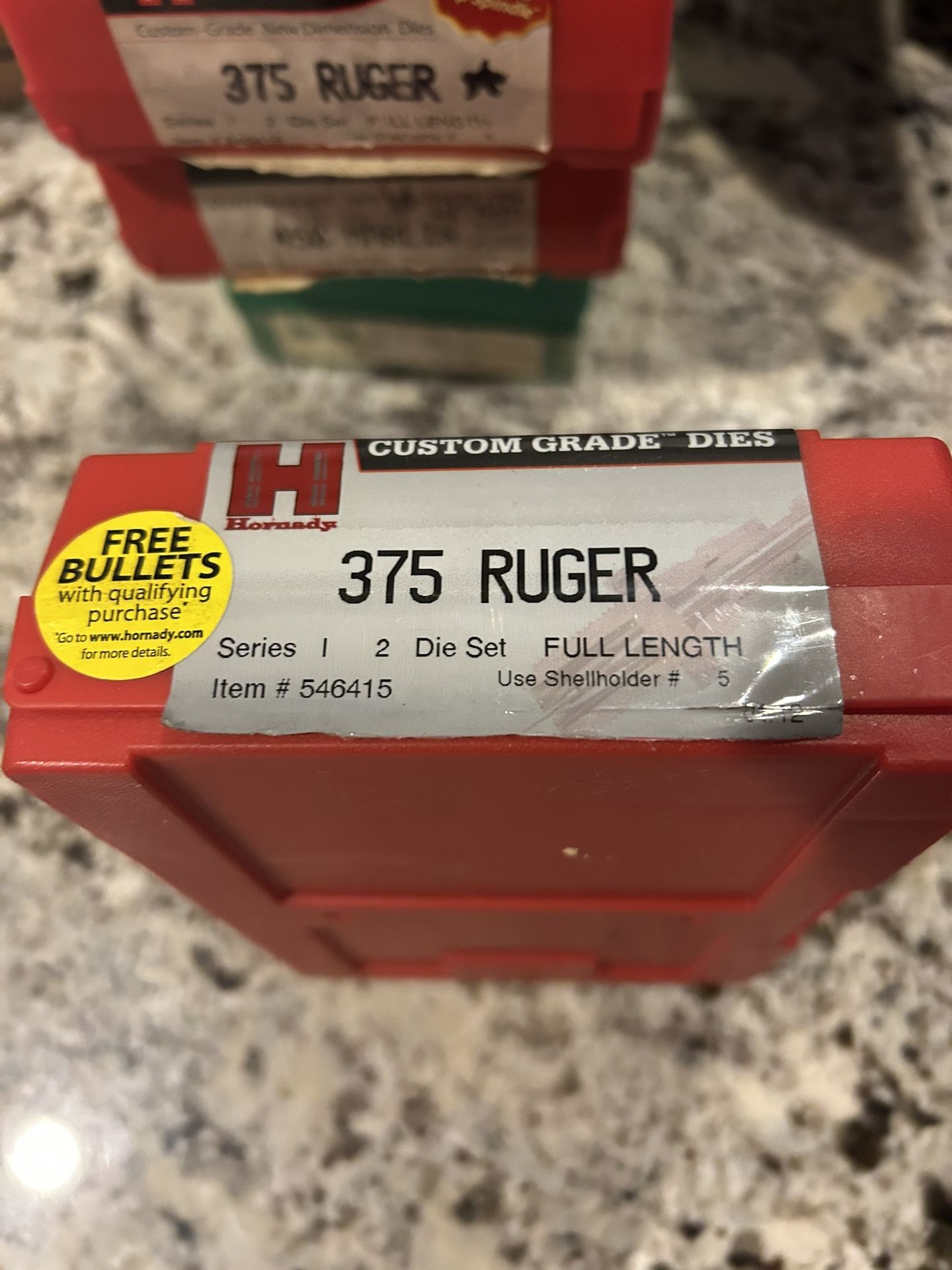 Hornady reloading dies 375 Ruger