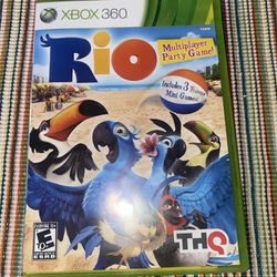Rio (Microsoft Xbox 360, 2011) Complete In Box Good Condition