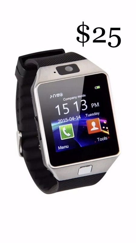 Brand New Factory Unlocked Bluetooth Smart Watch Phone + Camera. SIM Card for Android & IOS Phones IPhone, Samsung, Motorola, HTC, LG, & more