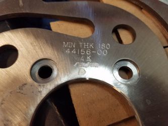 Harley Davidson brake rotor