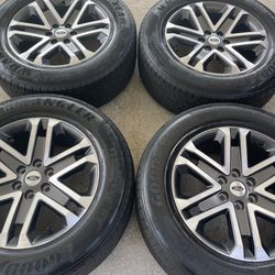 20” Ford F-150 OEM Rims Wheels Tires!