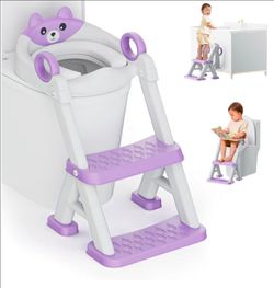 2 In 1 Toddler Potty Training Toilet With Splash Guard