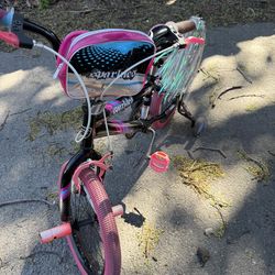 Kent Bicycles 18 Inch Girl'S Sparkles Bicycle, Black and Pink