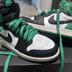 Jordan high retro 1 green/black 3 youth