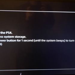 PS4 fat - Broken - On Old Firmware.