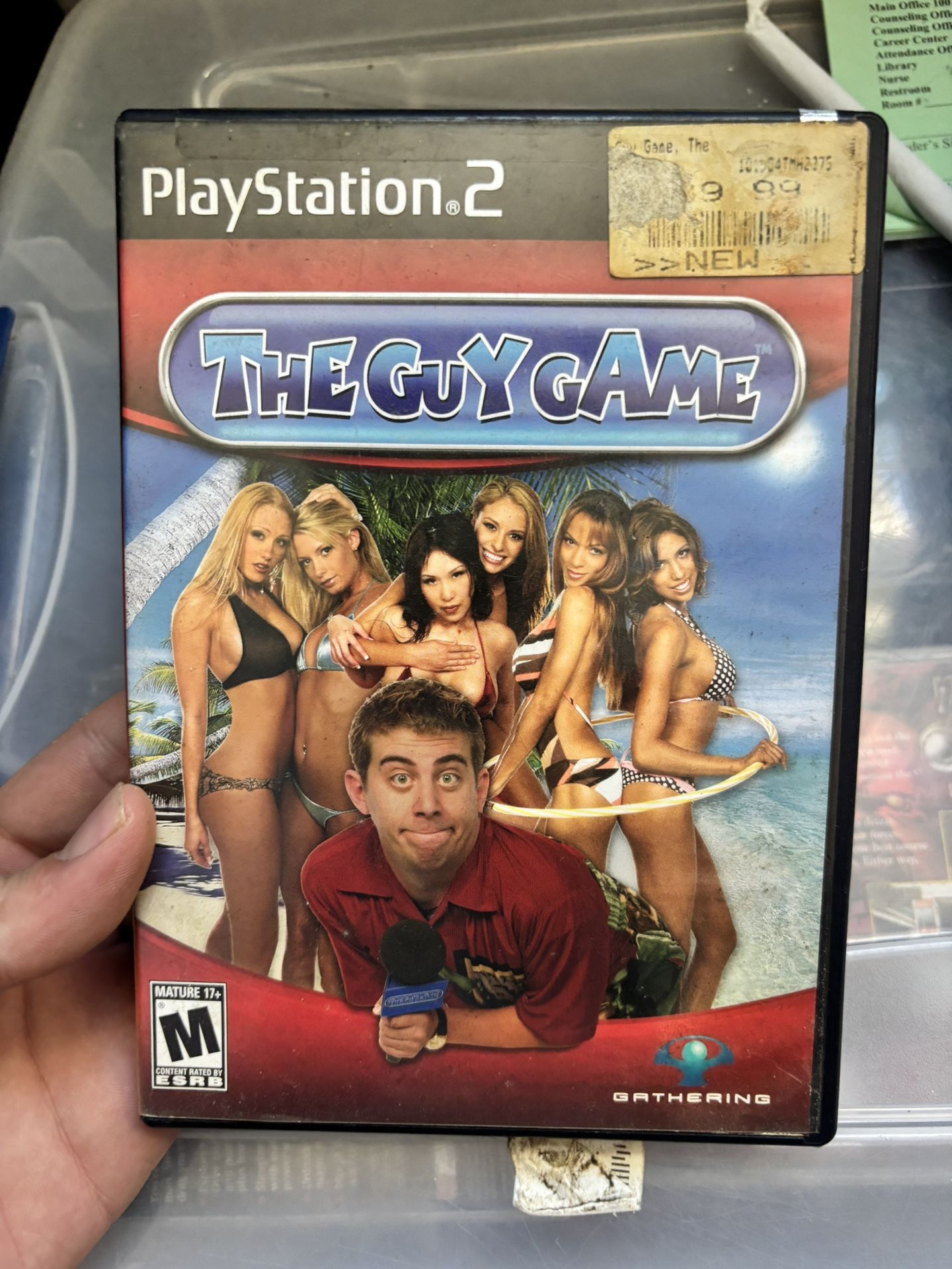 The Guy Game PlayStation 2 PS2 Complete 