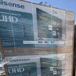 75” Inch Hisense Smart UHDTV 4K 