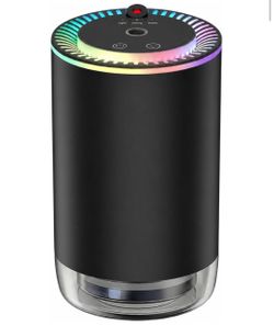 Smart Car Air Freshener with Starry Sky Projection Car Aroma Diffuser, Rechargeable, Automatic On/Off, 3 Spray Modes, 7-Color Ambient Light, 50ml Frag
