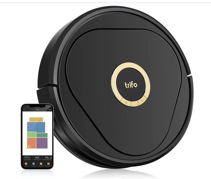 New Robot Vacuum with 4000Pa Suction, Visual SLAM Navigation,