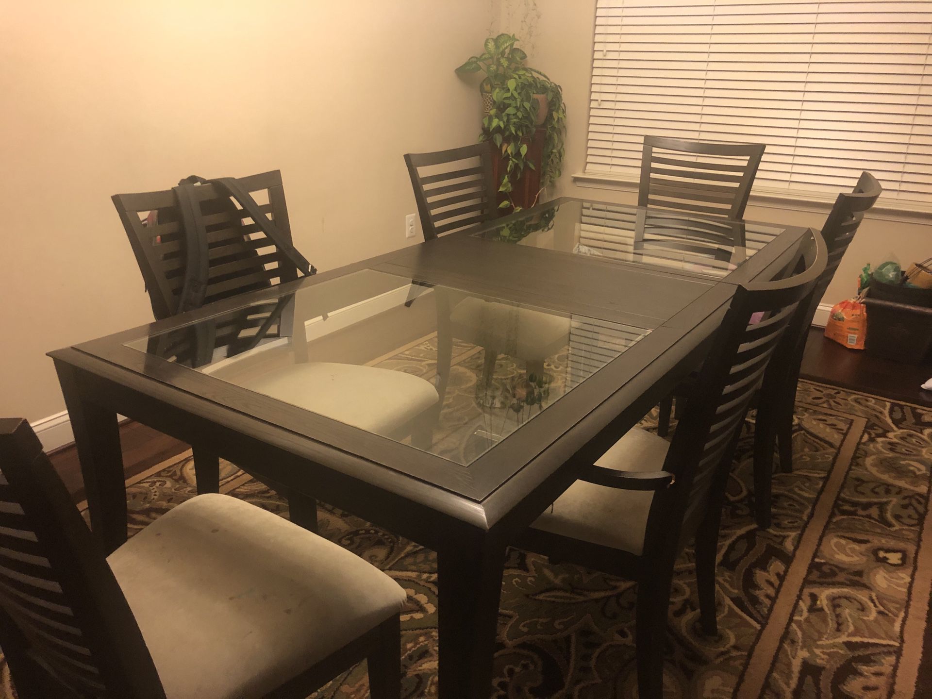 Dining Room Table and 6 Chairs - You Move!