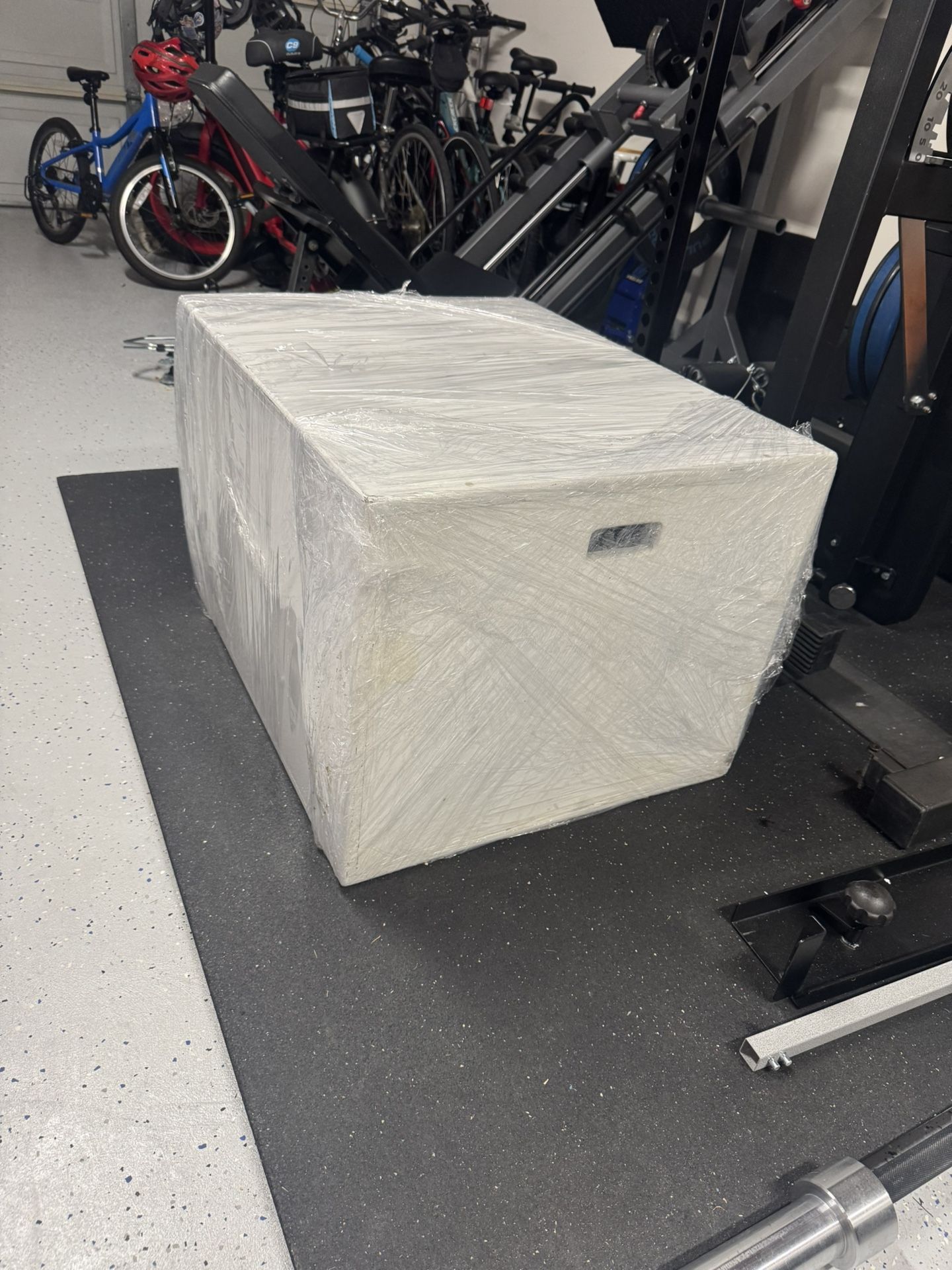 Large Jump Plyo Box - White