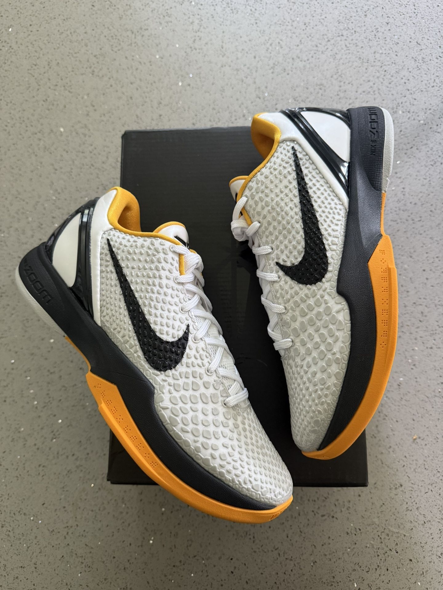 Nike Kobe 6 Protro White Del Sol