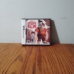 Disney Wreck-It Ralph video game cartridge for the Nintendo DS.