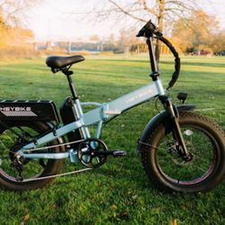 HeyBike mars 2.0 foldable e-bike 45 mile range and 28mph 