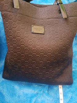 Michael Kors Tufted Neoprene Jet Set Tote