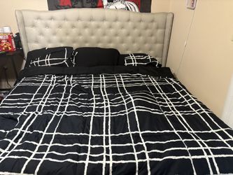 King Size Bed Frame And Mattress